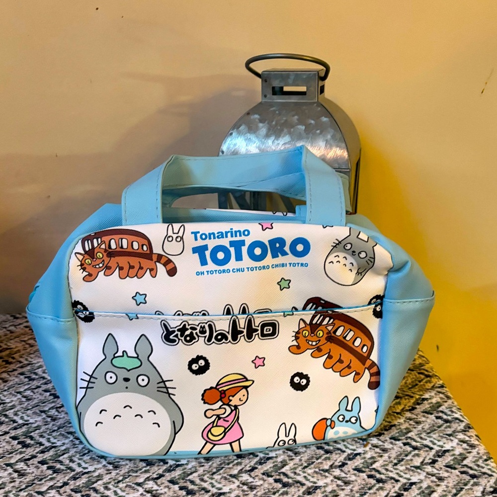 Totoro insulated lunch bag
